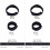 wisdompro Bicycle Clips, 1 Pair Polyester Bike Cycle Trouser Clip, 4