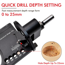 Complete Hinge Boring Kit For 35mm And 26mm Hinges In Woodworking Applications
