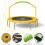CLORIS 38'' Foldable Fitness Trampoline - Max Load 220lb, Rebounder 6