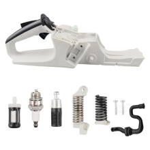 11417911000/11417911030 Ensemble Poignée Arrière de Réservoir de Carburant pour Tronçonneuses pour MS271 / MS291 - Pièce de Rechange Durable