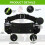 flintronic Hydrabelt Running Belt, Running Belt with Water Bottles (2 4