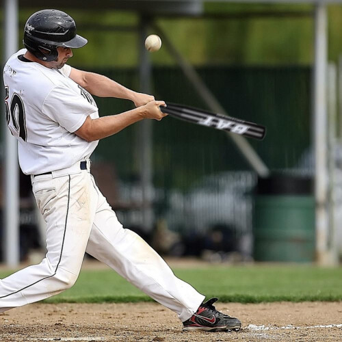 34 Inch Baseball Bat Aluminum Baseball Bat Smooth Surface Rubber 2