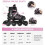 ERNAN Inline Skates,Adjustable Light up Kids Inline Skates, for Boys 2