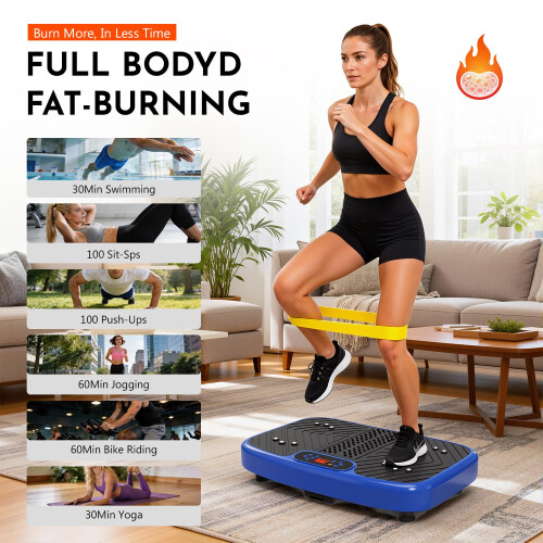 Vibration Plate Exercise Machine Weight Loss, Full Body Workout 1