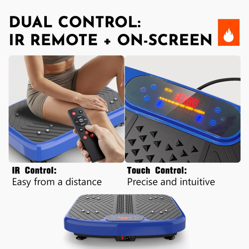 Vibration Plate Exercise Machine Weight Loss, Full Body Workout 2