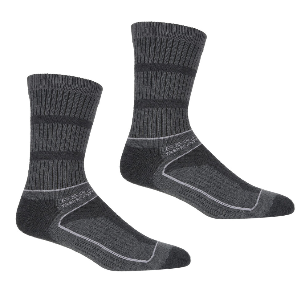Regatta (6 Uk-8 Uk, Briar /Light Steel) Womens/Ladies Samaris 3 Season Boot Socks Grey