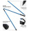 Rhino Valley Golf Alignment Sticks - 2 Pack Collapsible Practice Rods 2