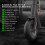 OUXI 10 x 2.125 Solid Tyre, 10 inch Solid Tyre Pure Electric Scooter 2