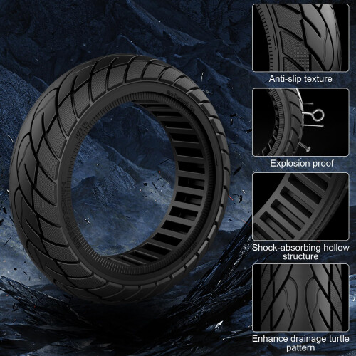 OUXI 10 x 2.125 Solid Tyre, 10 inch Solid Tyre Pure Electric Scooter 2