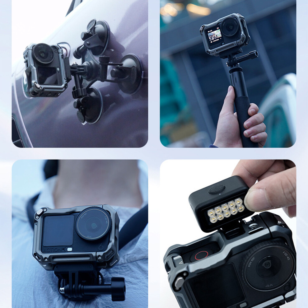 Protective Mounting Frame Metal Rabbit Cage Suitable For Action 6 Action Camera 7695001239059