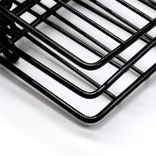 2X 3 Layers Stackable Cooling Rack Metal Cake Cookie Biscuits Bread Cooling Rack Net Mat Holder Dry Cooler for Cooking