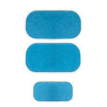 60Pcs Hip Trainer Gel Pads ABS Gel Pad Replacement for EMS Buttock Trainer ABS Replacement Gel Sheet