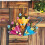 Umbrella Shaped Wall Hanging Flower Basket 5