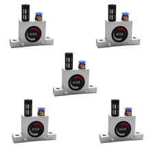 5X 1/4 Pneumatic Turbine Vibrators Industrial Vibrator for Hopper Industrial Pneumatic Vibrator Oscillator Type K8