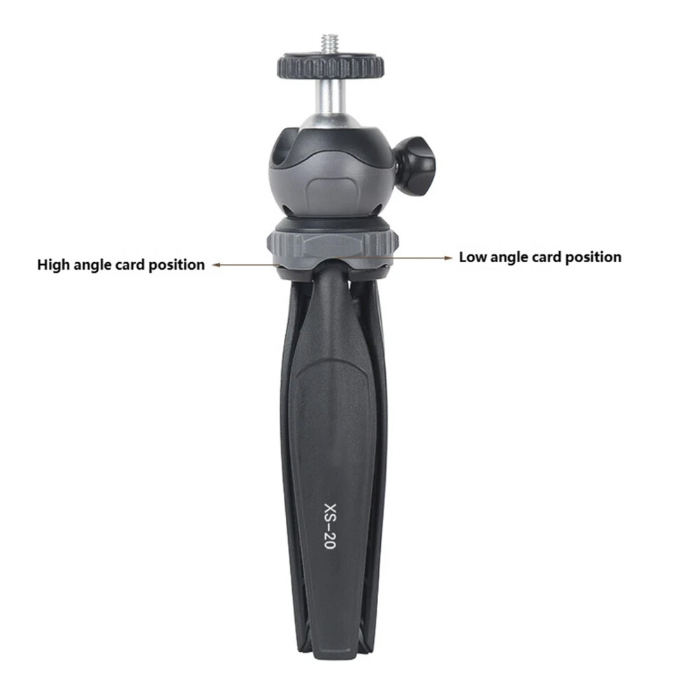 Desktop Miniature Tripod Smooth Tilt Adjustment Durability Build 2.5Kg Capacity 7695001242059