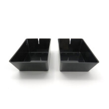 2011-5 RC Bait Boat Repuestos Accesorios Accesorios de Doble Silo Actualizados para Flytec 2011-5 Bait Boat, Negro