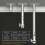 Professional Projector Ceiling Holder Mount with 128x128mm Thickened Base Plate 30cm 4