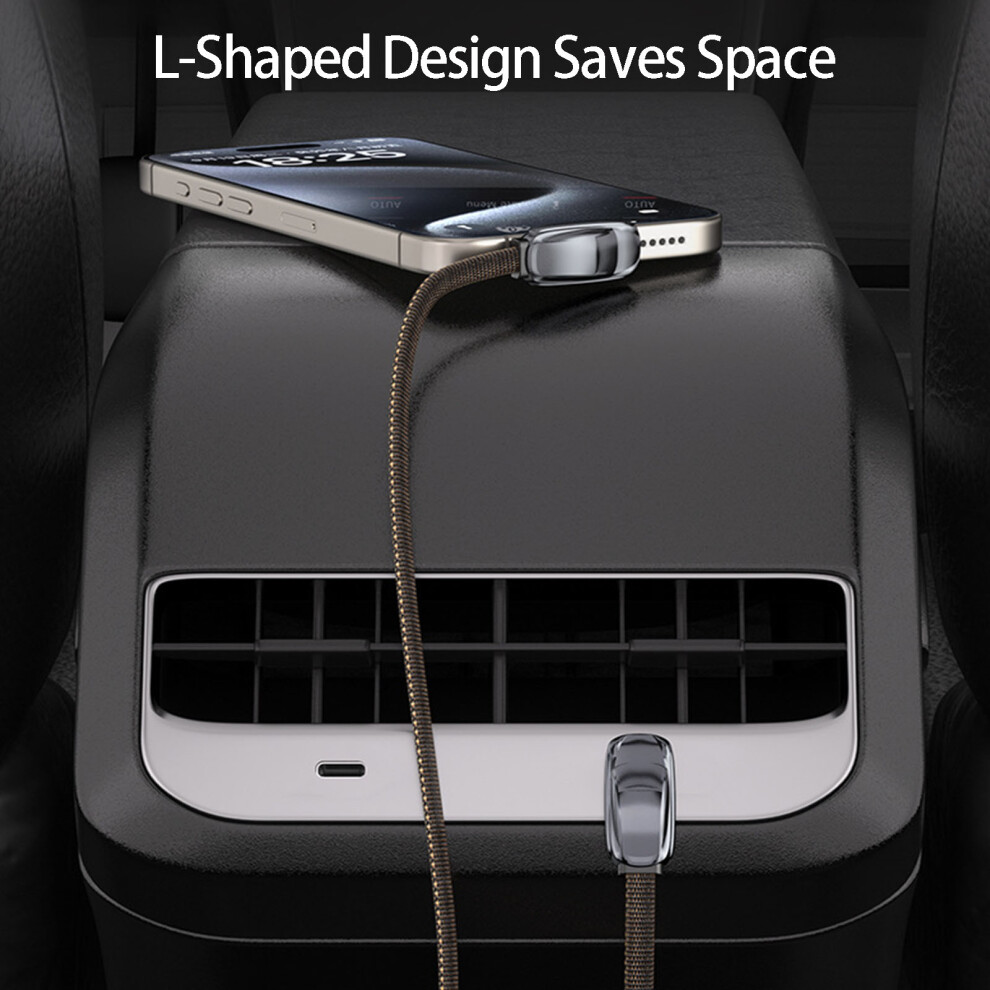 240W Automotive Charging Cord L Shape Design For Easy Plugging 480Mbps Data 1M 7695001165709