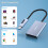 BENFEI SD 4.0 Card Reader, USB-C/USB-A 2-in-1 Memory Card Reader, for SDXC, SDHC, SD, MMC, RS-MMC, Micro SDXC, Micro SD, Micro SDHC Card, UHS-II, and 5