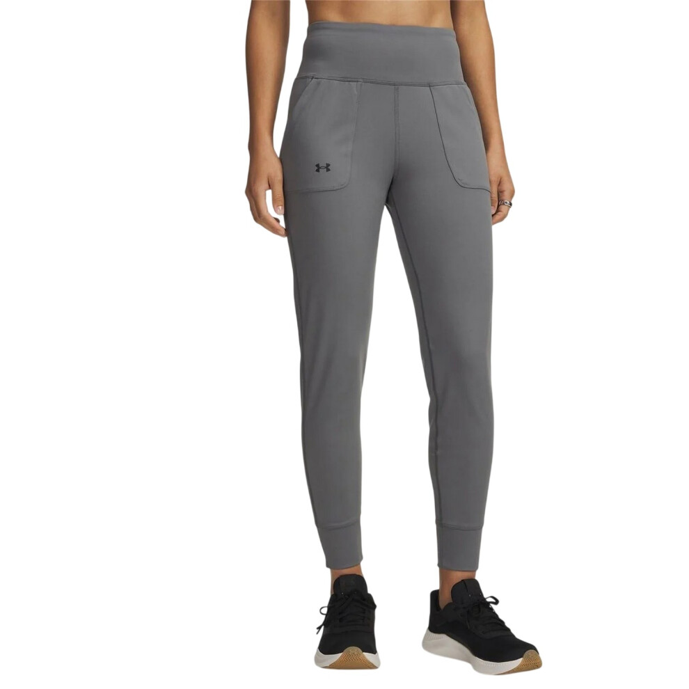 Under Armour (14 Uk, Green/Black) Womens/Ladies Motion Leggings Black