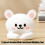 Compact Desktop Wire Organizers PVC SelfAdhesive Mounting Cable Holder Clips brown bear 8