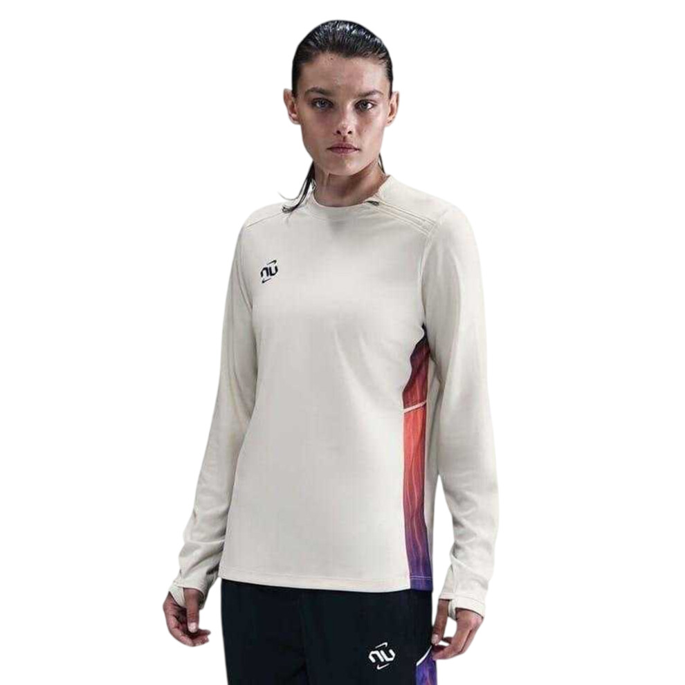 Nike (16 Uk, Beige) Womens/Ladies United Academy Dri-Fit Regular Raglan Sweatshirt Cream,Multicoloured