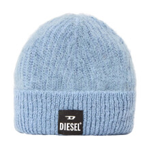 (One Size, China Blue) Diesel Unisex Adult Edro Mohr Wordmark Logo Beanie