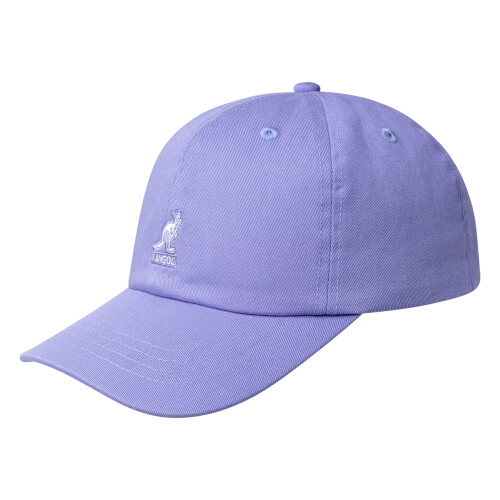 KANGOL (One Size, Washed Lilac) Kangol Leather Backstrap Baseball Cap