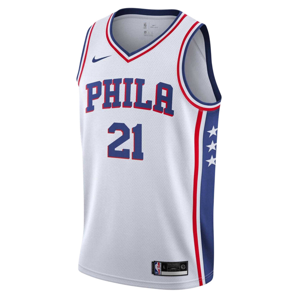 Nike (7-8 Years, ) Childrens/Kids Philadelphia Phillies Basketball Jersey White