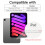 JETech Screen Protector for iPad mini A17 Pro/6th Gen (2024/2021), 2-Pack 2