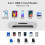USB-C SD Card Reader, Dual Slots Micro SD/SD Card Reader Camera Memory Card Viewer for iPhone 16/15 Series, iPad, Mac, and Android/Windows/Linux/Mac 2