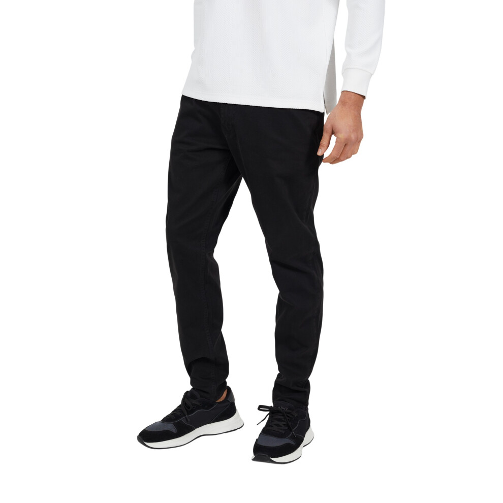 Brave Soul (32R, ) Mens Twill Chinos Black