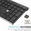 Arteck Universal Bluetooth Keyboard Stainless Steel Full Size UK Layout Wireless Keyboard for Windows, iOS, Android, Computer Desktop PC Laptop Surfa 3