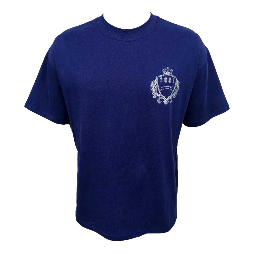 Slazenger (M, Blue) Mens Off-Court Emblem T-Shirt
