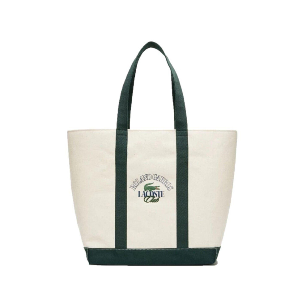 Lacoste Roland Garros Canvas Tote Bag