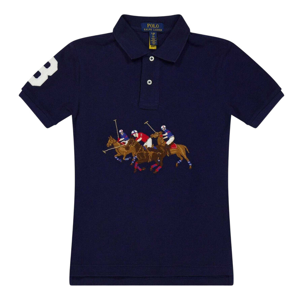 Ralph Lauren (8-9 Years, Navy) Childrens/Kids Short-Sleeved Polo Shirt