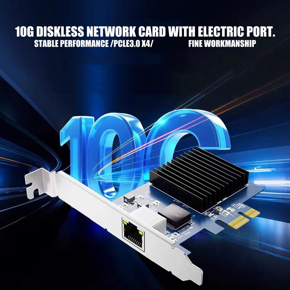 10Gbps Pcie3.0 X4 To Rj45 Networking Card Rtl8127at Chip Gigabit Ethernet Pcie Lan 7695001193269