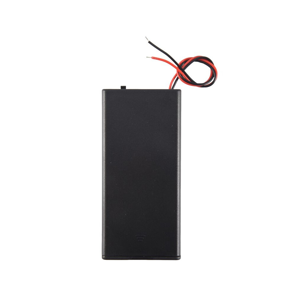 3.7V 2X 18650 Battery Holder Connector Storage Case Box /Off With Lead 4711130191525