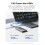 Lexar Lexar ES3 512GB External SSD, USB 3.2 Gen2 Portable SSD, PSSD Up to 1050MB/s Read, 1000MB/s Write, External Solid State Drive Compatible with iPhone 3