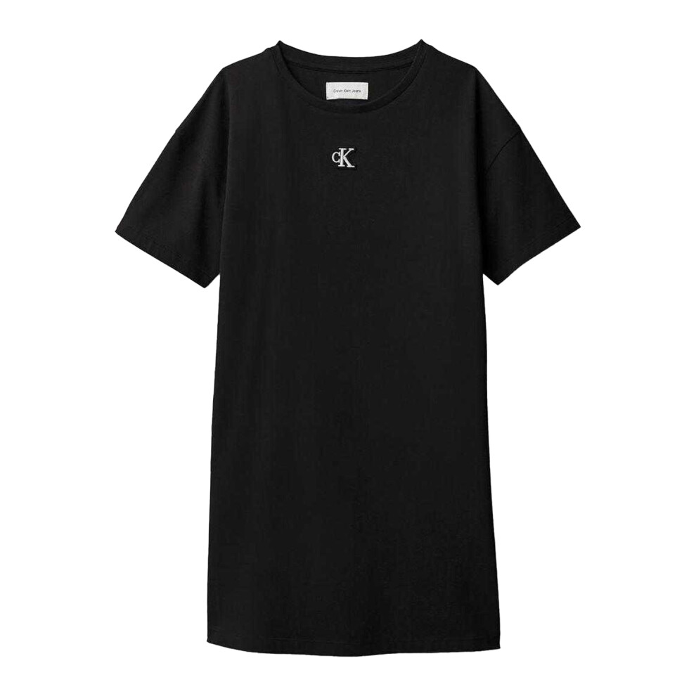 Calvin Klein (12 Years, Black) Girls Logo T-Shirt Dress