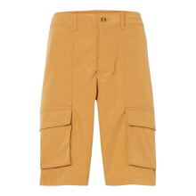 (36R, Wheat) Timberland Mens Water Repellent Leather Badge Relaxed Fit Cargo Shorts