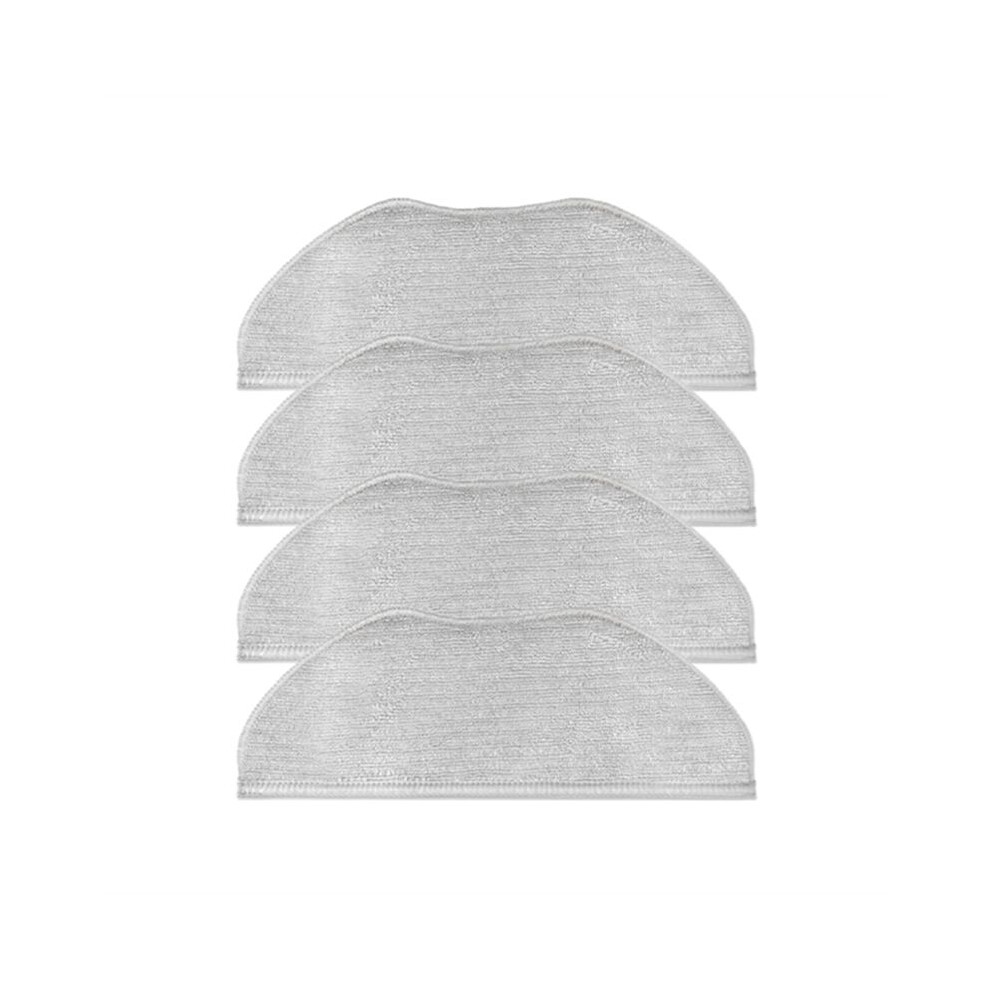 4Pcs Mop Cloth For Rowenta X-Plorer Serie 95 Rg7975wh Rg7987wh Robotic Vacuum Cleaner Spare 4711675162783