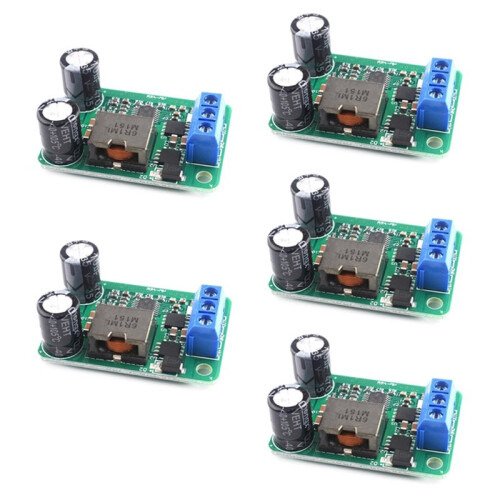 Módulo - Step-Down de 24V/12V para 5V/5A 25W com Retificação Síncrona (5 Peças) 1