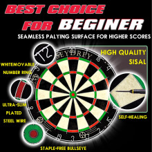 Dart Board Set Steel Dart Board Dartboard Set with 6 pcs 20g Steel