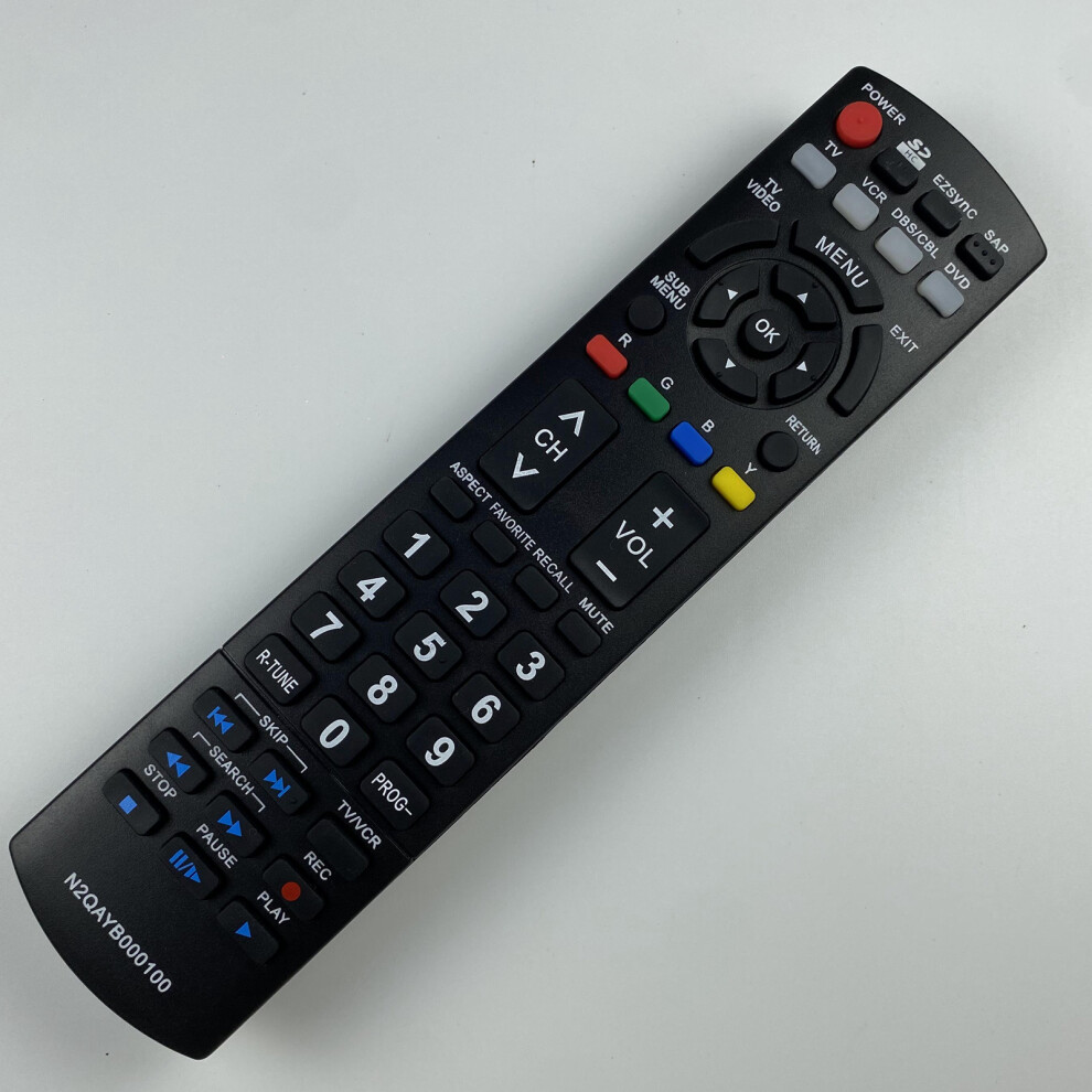 Tv Remote Control Ergonomic Button For N2qayb000100 Tv Remote Replacement 7695001178259