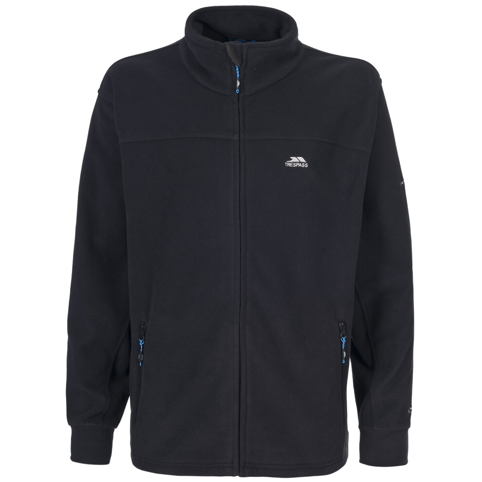 Trespass (3Xl, ) Mens Bernal Full Zip Fleece Jacket Black