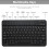 Wireless Keyboard and Mouse Combo - Ultra Slim Bluetooth 5.0 Rechargeable Set with USB-C,Portable for iPad,Mac, Windows,Android Smartphone (10-inch 7 4