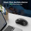 TeckNet TECKNET Bluetooth Mouse, Wireless Mouse Rechargeable Tri-Mode Bluetooth 5.0/3.0+2.4G for Laptop, Silent 4800DPI PC Computer Mice with 6 Adjustable Le 5