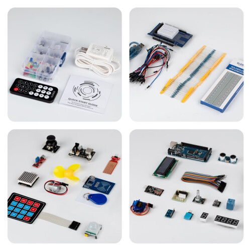 ELEGOO Mega R3 Project The Most Complete Ultimate Starter Kit Barebone PCs Compatible with Arduino IDE with Tutorial 2