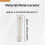1000V 500MA 10Pcs 6.3X32mm Multifunctional Convenient Portable Practical White Ceramic Fuse for Multimeter 9